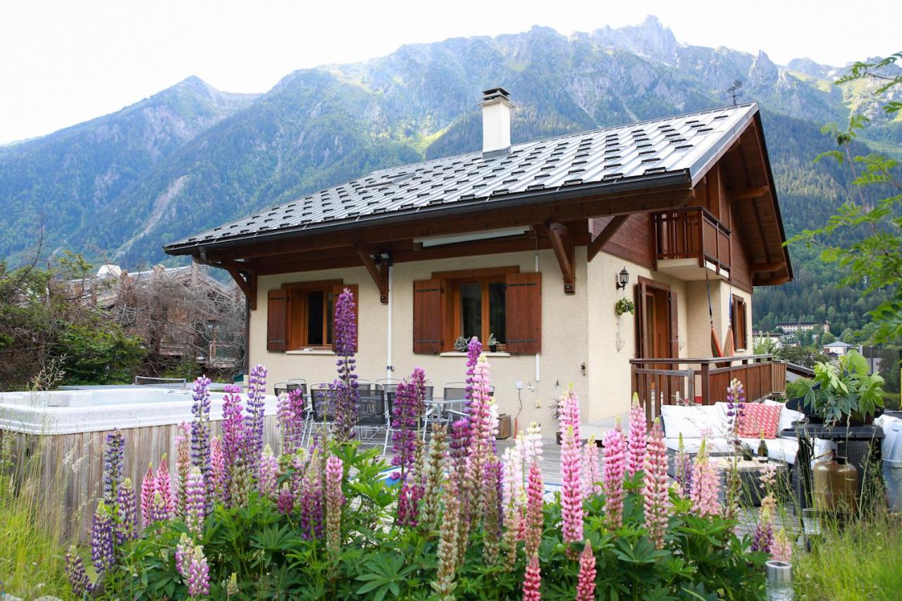 Chamonix Large Chalet, Sleeps 12, 200M2, 5 Bedroom, 4 Bathroom, Garden, Jacuzzi, Sauna Exteriér fotografie