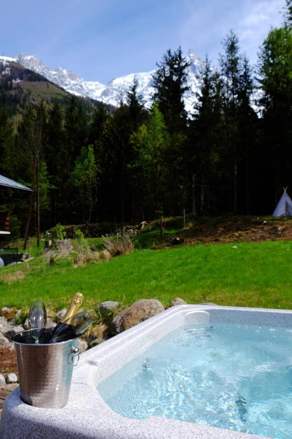 Chamonix Large Chalet, Sleeps 12, 200M2, 5 Bedroom, 4 Bathroom, Garden, Jacuzzi, Sauna Exteriér fotografie