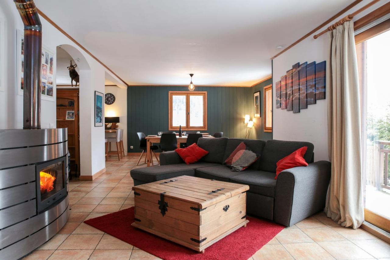 Chamonix Large Chalet, Sleeps 12, 200M2, 5 Bedroom, 4 Bathroom, Garden, Jacuzzi, Sauna Exteriér fotografie