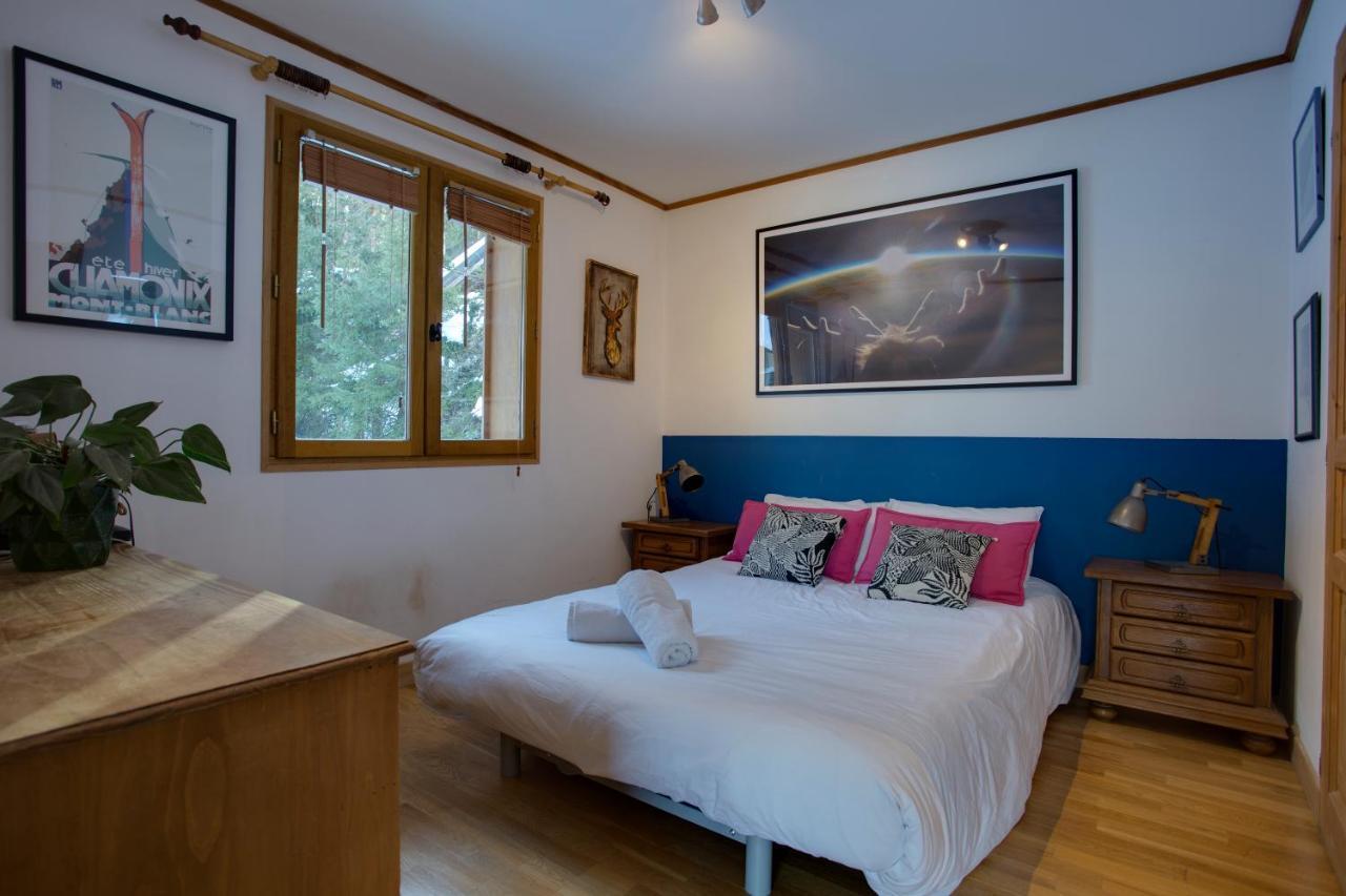 Chamonix Large Chalet, Sleeps 12, 200M2, 5 Bedroom, 4 Bathroom, Garden, Jacuzzi, Sauna Exteriér fotografie